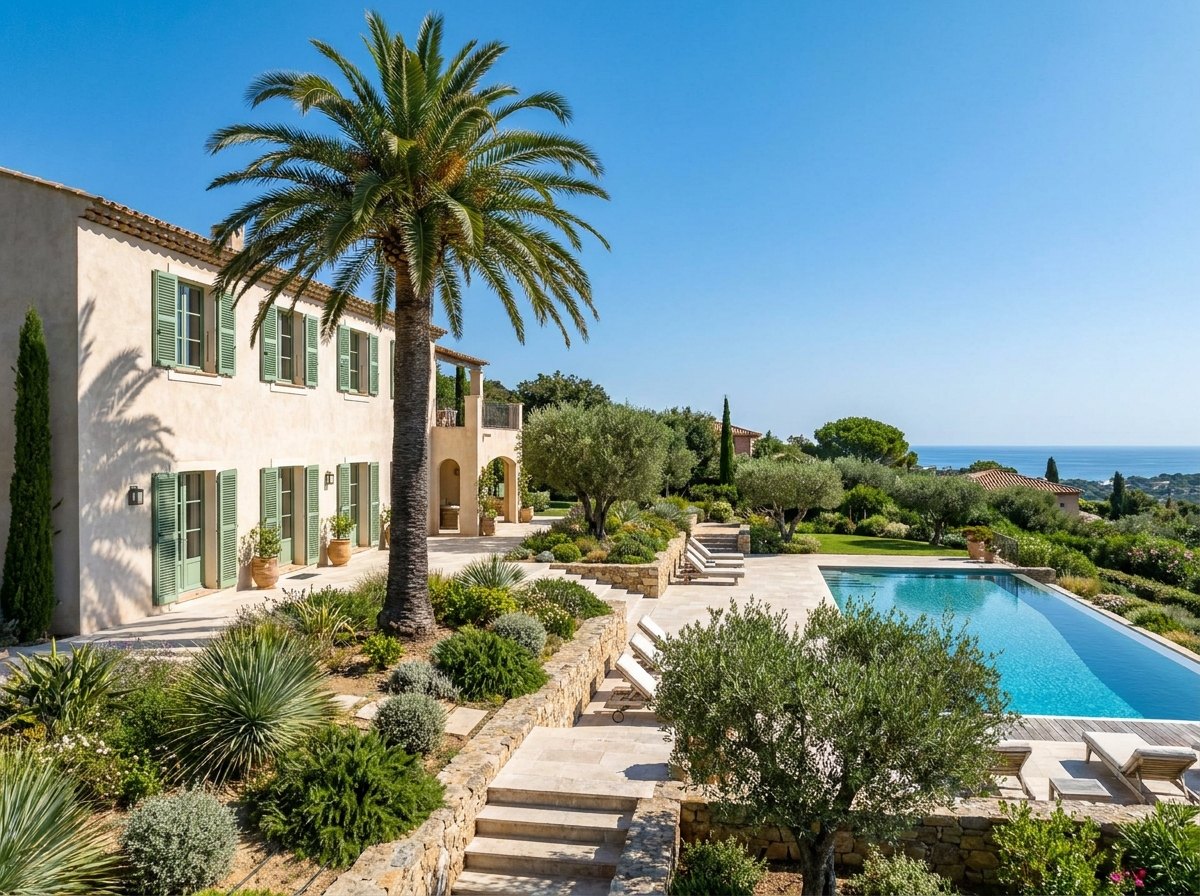 Villa avec jardin dans la plaine orientale